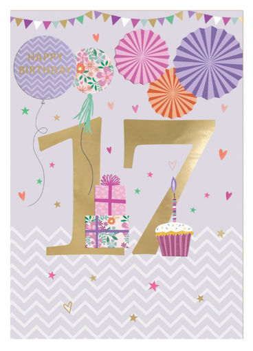 Picture of 17TH BIRTHDAY CARD